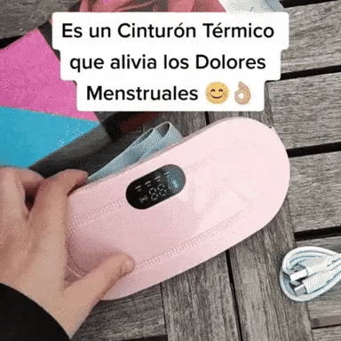 Cinturón térmico para cólicos
