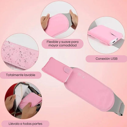 Cinturón térmico para cólicos